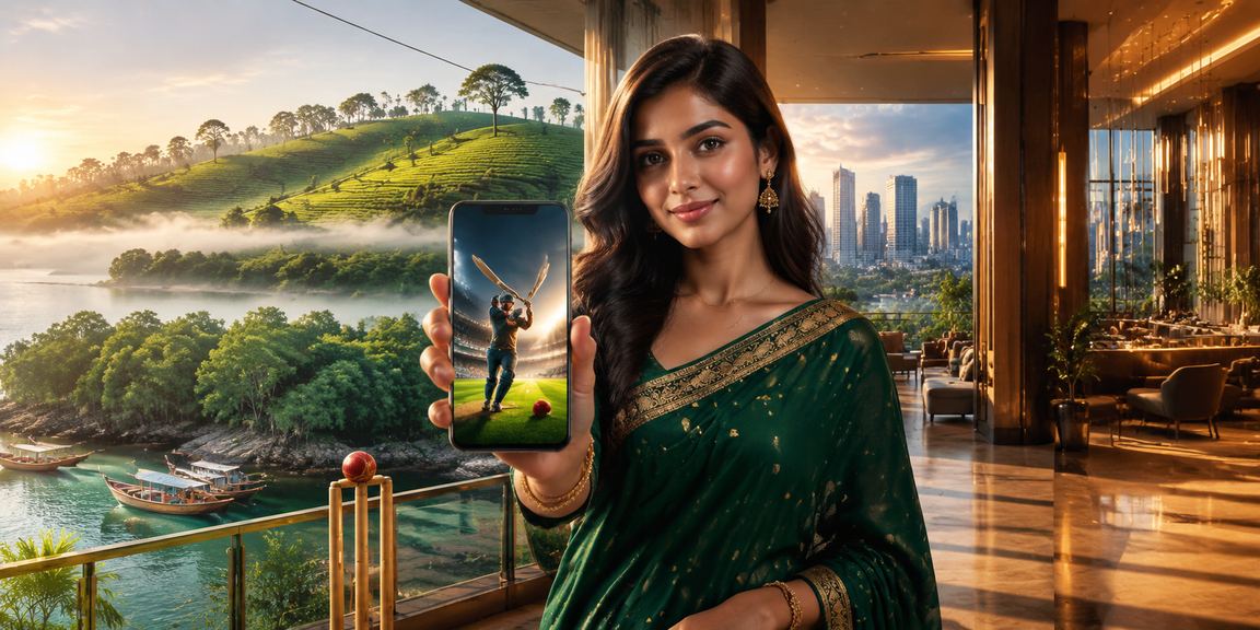 সিলেটের চা বাগানে ক্রিকেট বেটিং করছেন